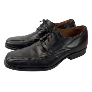 Johnston & Murphy Mens Dress Shoes 13M Black Leather 20-6461 Oxfords